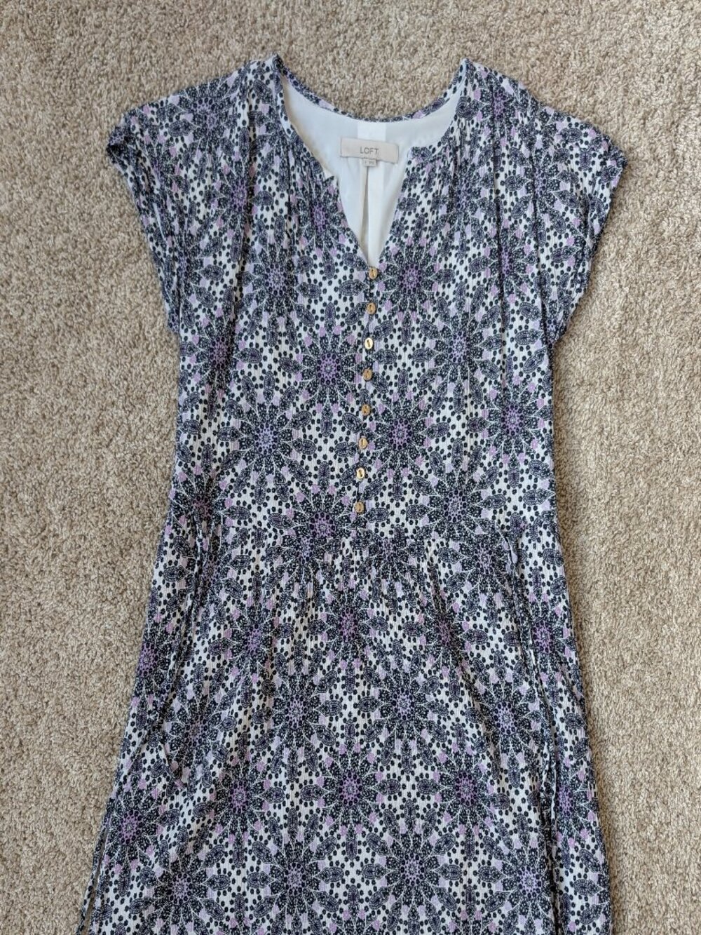 Loft, dress, S - like new
